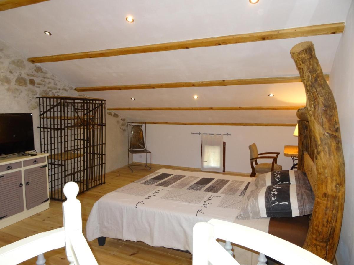 Le Mas Du Galibot Chambre Cambalotte Saint-Florent-sur-Auzonnet Bagian luar foto